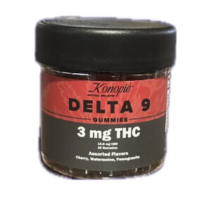 Konopie Delta 9 3mg Gummies
